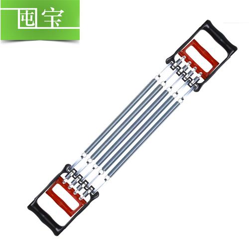 弹簧双功能拉力器 一器多用，健身批发首选